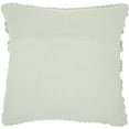 thumbnail image 2 of Mina Victory Life Styles 20x20" Cotton Woven Stripes Throw Pillow in Spa Green, 2 of 4