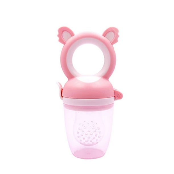 Baby Fruit Feeder Pacifier Fresh Food Nibbler Infant Fruit Teething Toy