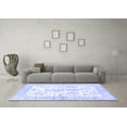 thumbnail image 3 of Ahgly Company Indoor Square Persian Blue Traditional Area Rugs, 7' Square, 3 of 4
