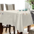 thumbnail image 4 of Yayeee Tablecloths for Rectangular Tables 54 x 54 inch Party Table Cover, Black Astronaut, 4 of 6