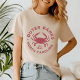 thumbnail image 4 of Outer Banks NC Vacation Souvenir Blue Crab Shirt, Meme Funny Tshirt, 4 of 5
