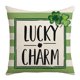 thumbnail image 1 of Cojín de asiento, artículos esenciales para dormitorio, funda de almohada con estampado irlandés, cojín decorativo para sofá del Día de San Patricio, regalo para hombre, regalo para mujer, cojines dec, 1 of 2