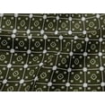 thumbnail image 4 of oneOone Viscose Jersey Fabric Check Kasuri Printed Craft Fabric BTY 60 Inch Wide, 4 of 5
