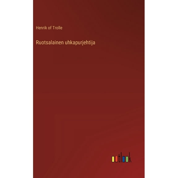 Ruotsalainen uhkapurjehtija, (Hardcover)