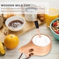 thumbnail image 4 of Paquete de 2 Tazas de Madera de Estilo NóRdico, Kuksa PortáTil para Acampar al Aire Libre, para Beber, de Café de Madera con Cuchara de Madera, 4 of 9