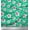 Sea Green, variant on Soimoi Green Cotton Duck Fabric Leaves & Flower Floral Print Fabric by the Yard 42 Inch Wide