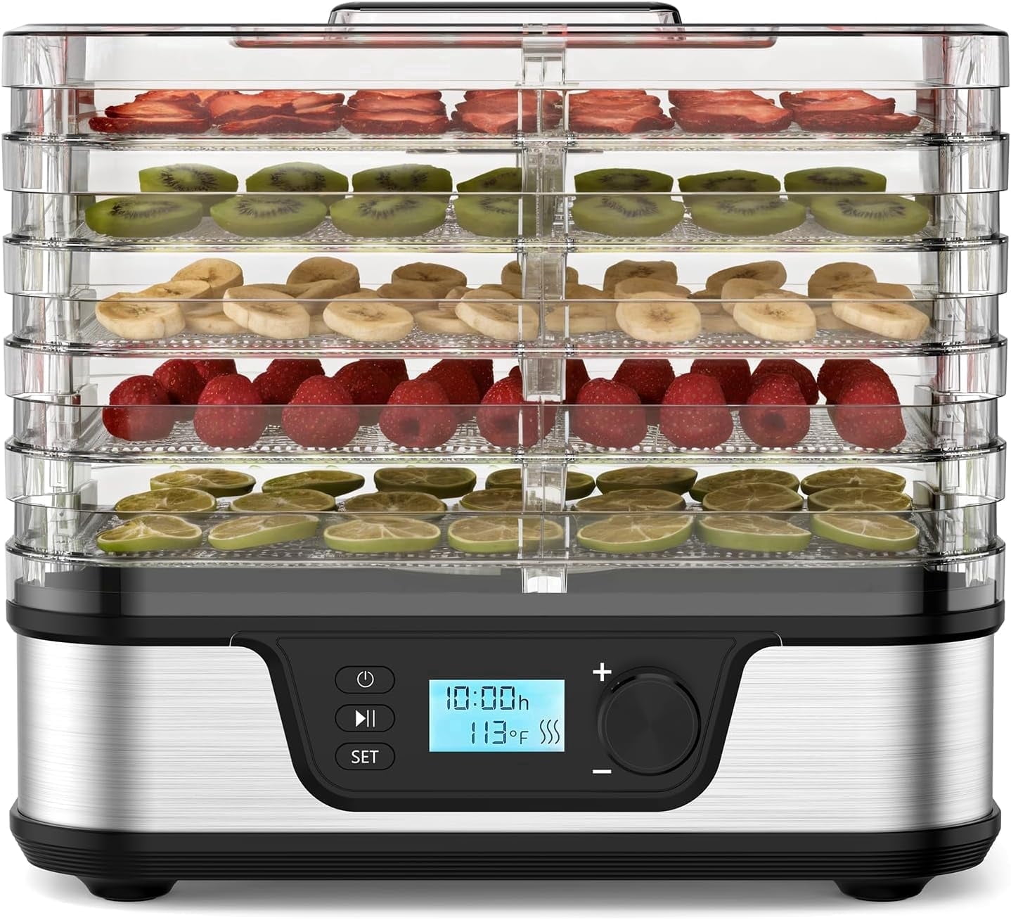 Free Shipping! Costway Electric Food Dehydrator, 85°F-160°F, 8