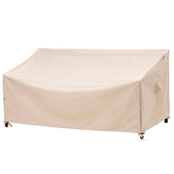 F&J Outdoors Waterproof Patio Sofa Cover 92"(W×42(D)×42/26"(H)