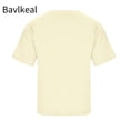 thumbnail image 3 of Bavlkeal Mens Athletic T-shirts Casual Crew Neck Pullover Short Sleeve Running Workout Shirt Beige M-5XL, 3 of 6