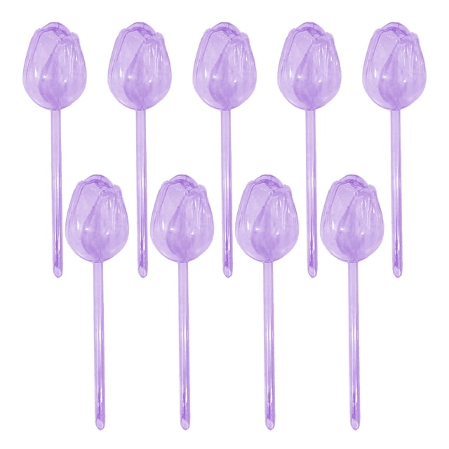 Bulbos de riego automático, globos de riego con forma de tulipán, dispositivos de riego automático para plantas de interior y exterior, jardinería doméstica.