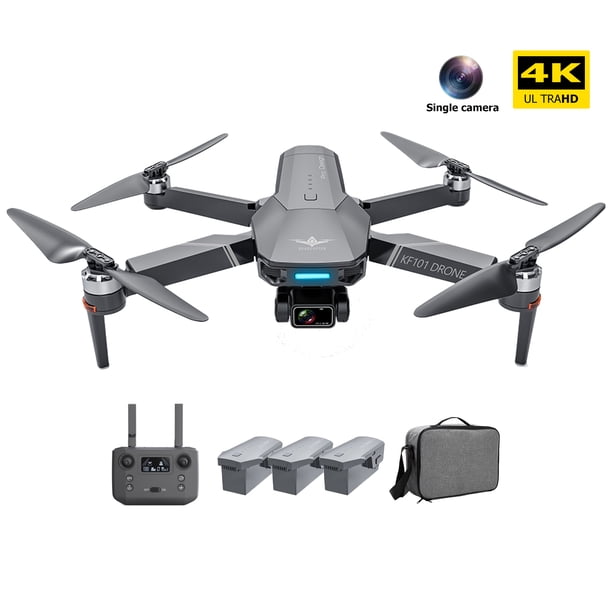 Dron cuadricóptero RC de 5 GHz con cámara FOV de 90 grados UHD electrónica antivibración 4K Sywqhk libre de BPA