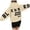 Beige, variant on Pullovers for Women Casual Fall Winter Loose Fit Hooded Long Sleeve Bubble Cold Shoulder Hoody Graphic Leisure Cotton Hoodies Sweatshirts(Beige,L)
