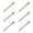 Green, variant on REGALWOVEN 6 Pcs Reusable Straws, Solid Color Silicone Straws, Drinking Straws for 40 oz Tumbler, Dishwasher Safe Straws Blue
