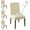 Diamond-beige, variant on 100% Waterproof Dining Room Chair Covers Set of 4, Super Fit Stretch Jacquard Parson Chairs Slipcovers Removable Washable Chair Seat Protectors for Home, Kitchen, Banquet (Beige)