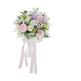 thumbnail image 4 of Ramo de novia para dama de honor, flores artificiales, accesorios para novia, ramo de novia para Valentín, 4 of 9