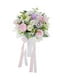 thumbnail image 4 of de novia con cinta de seda, flores artificiales, ramo de novia para fiestas, ceremonias y aniversarios., 4 of 9
