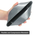 thumbnail image 4 of Uxcell 180mm (7 1/16") ID Rubber End Caps, Pipe & Fence Post Protectors Flexible End Caps for Industrial Pipes, Metal Tubing, Outdoor Fencing, Light Gray, 4 of 6
