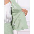 thumbnail image 5 of DARING DIVA 2Pcs Women's Work Office Outfits Dressy Blazer Pantsuit Set M Pea Green, 5 of 7