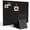 Black, variant on Felt Bulletin Board Tiles Large 48" x 36" Cork Board Alternative-12 Pack with 60 Adhesive Tabs, Thick Slat Wall Panels for Office Decor, Push Pin Board Wall Organizer Alternative -Light Camel