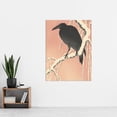 thumbnail image 2 of Ohara Koson Crow On Snowy Branch Japanese Painting Extra Large XL Wall Art Poster Print, 2 of 3