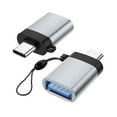 thumbnail image 1 of Aluminum Type-c To USB 3.0 Adapter OTG Adapter Small And Portable, 1 of 1