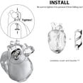 thumbnail image 4 of 808fc Multiple Wireless Earphones Heart Drop-Proof Case with Carabiner, Multi-color, 4 of 6