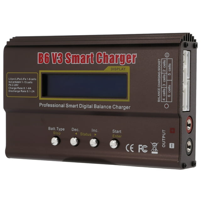 Cargador inteligente descargador digital de 80 W Ajuste de voltaje de entrada bajo multifunción para batería Pb para Lipo para Liion ANGGREK Otros