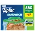 Easy Open Tab Sandwich Bags, 580 ct.