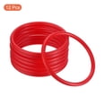 thumbnail image 3 of Unique Bargains 8.5cm Plastic Carnival Ringtoss Rings Hoop Party Favor Game, Red 12 Pack, 3 of 5