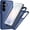 Blue/Navy, variant on REQO for Samsung Galaxy S26 Case with HD Screen Protector [Military Grade Drop Protection] Heavy Duty Full Body Shockproof Protection for Galaxy S26 Phone Case