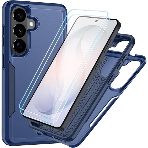 REQO for Samsung Galaxy S26 Case with HD Screen Protector [Military Grade Drop Protection] Heavy Duty Full Body Shockproof Protection for Galaxy S26 Phone Case