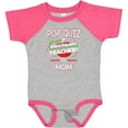 thumbnail image 3 of Inktastic Pop Quiz Mom Best Teacher Boys or Girls Baby Bodysuit, 3 of 5