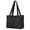 Black, variant on Sporty Yoga Tote Bag, Gym, Work, Overnight and Travel Bag, Black