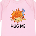 thumbnail image 4 of Inktastic Hug Me Cute Pufferfish with Bubbles Boys or Girls Long Sleeve Baby Bodysuit, 4 of 5