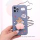 thumbnail image 3 of Funda para teléfono, para iPhone 13, funda para teléfono móvil con descompresión creativa tridimensional, divertida y suave funda de silicona 3D, para apretar el trasero de cerdo, para aliviar el estr, 3 of 4