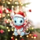 thumbnail image 1 of Adorno Navideño de Acrílico de 8 Cm para Árbol de Navidad, Decoración Navideña Duradera y Resistente a La Decoloración | Decoración Navideña para Árbol, Coche, Casa, Fiesta, Mochila, Pared, Puerta, R, 1 of 6