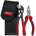 thumbnail image 1 of Juego de mini pinzas KNIPEX Cobra y de punta con funda, 1 of 5