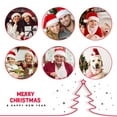 thumbnail image 5 of Christmas Santa Hat  Velvet Short Plush Santa hat super soft Christmas hat Holiday Props Festival, 5 of 5