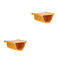 thumbnail image 4 of Maytalsory Yellow Bird Hammock Double-layer Soft And Warm Easy To Install Small Animal Hanging Bed Bird Cage 18*10.5cm 2Set, 4 of 6