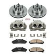 thumbnail image 2 of PowerStop Front Stock Replacement Brake Pad and Rotor Kit with Calipers Fits: FORD MAZDA Select Models KCOE5083, 2 of 7