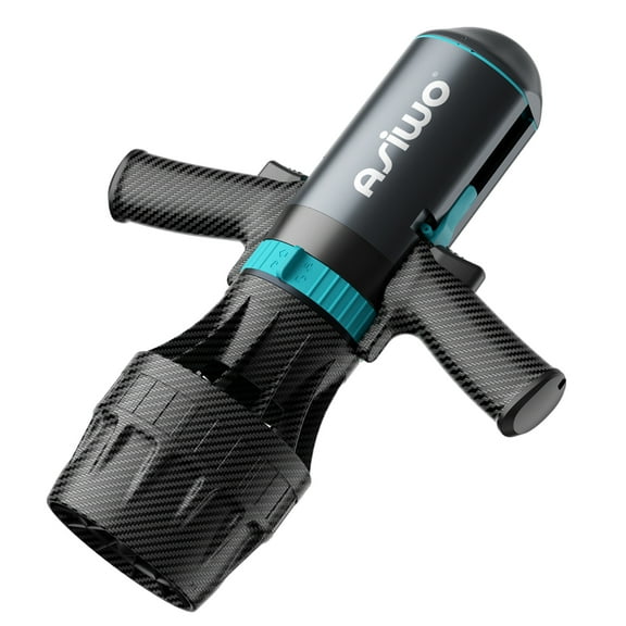 Asiwo U1 Underwater Scooter for Adults & Kids – 1100W Sea Scooter with 3-Speed Dual Mode, 10ft/s Max, 80-Min Runtime, 164ft Depth, for Diving, Snorkeling, SUP
