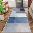 thumbnail image 2 of 2x6 FT Kitchen Runner Rugs Non Skid Washable, Faux Wool Rug Runners for Hallways Bathroom Carpet Runner, Soft Indoor Modern Floor Rug for Entryway Laundry Room, 2 of 11
