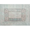 thumbnail image 1 of Ahgly Company Machine Washable Indoor Rectangle Contemporary Dark Goldray Area Rugs, 7' x 10', 1 of 7