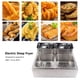 thumbnail image 4 of Freidora Eléctrica, Control Automático De Temperatura, Freidora De Doble Tanque, 12 Litros, Desmontable Para Cocinas Domésticas, 4 of 7