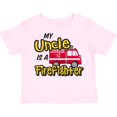 thumbnail image 3 of Inktastic My Uncle is a Firefighter with Fire Truck Boys or Girls Toddler T-Shirt, 3 of 5