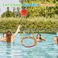 thumbnail image 6 of BAELLERT Pool Basketball Hoop Set for Kids Adults 2-in-1 Floating Basketball Ring Toss Game Summer Pool Fun Games for Family Gatherings Indoor Outdoor, 6 of 8