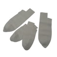 thumbnail image 3 of Juego de 4 fundas de microfibra para reposabrazos de puerta delantera y trasera de coche, de cuero, de repuesto para CRV 2007-2011Gris, 3 of 14