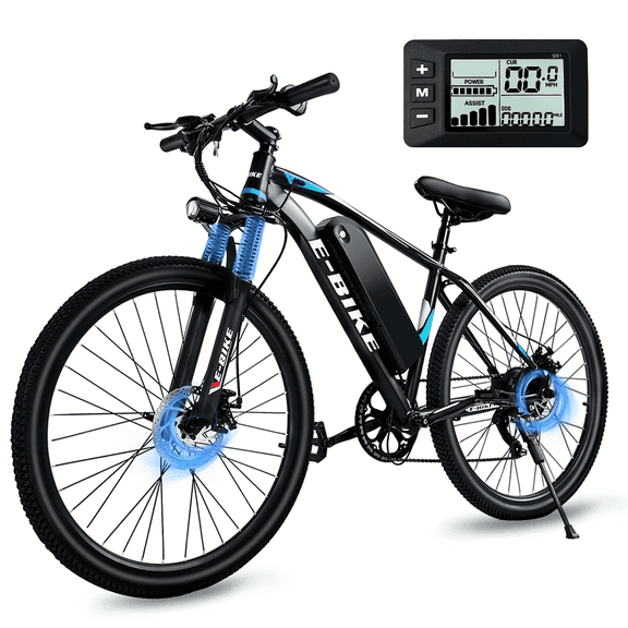 BroPath Electric Bike for Adults, Ebike, Electric Bicycle with 576WH Removable Battery,26" Folding Ebike, 25MPH,40  Miles(MAX),750W High Motor,Multi-Shock Absorption,Commuting E Bikes,UL2849