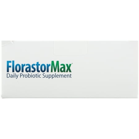 FlorastorMax® Extra Strength Daily Probiotic Supplement 500mg Powder Sachets 30 ct Box