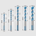 thumbnail image 4 of Juego de brocas multiusos Herramientas eléctricas Aleación dura para cerámica Madera Mármol 6 6 6 6 8 10 12 mm Zulema broca de carburo, 4 of 8